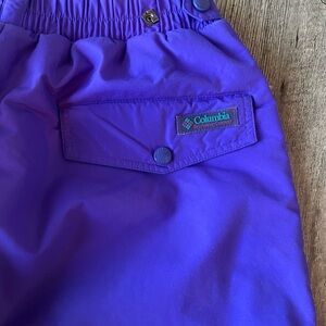 Vintage Columbia Women's Bold Purple Ski/Snow Pants